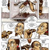 1st raunchy experience in a public man's throne room was very driping... Sinless Sophie acquires drilled by bunch of lascivious guys.