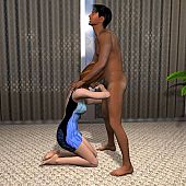 Just one greater amount 3D toon sex meeting.